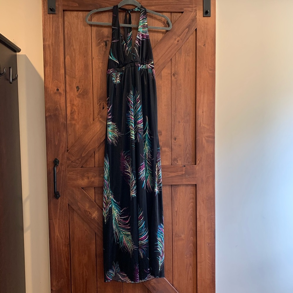 5/$25 📦 Peacock Halter Maxi 🦚